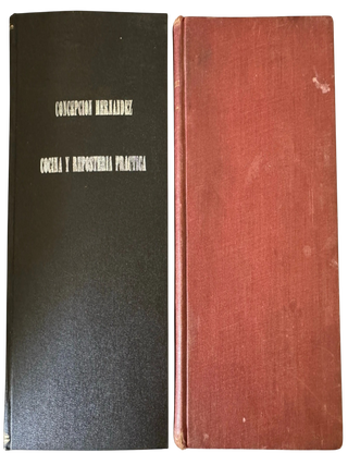Item #22813 Rare Female Authored Yucatan Cookbooks Cocina y Reposter&iacute;a Pr&aacute;ctica in Two Volumes,...