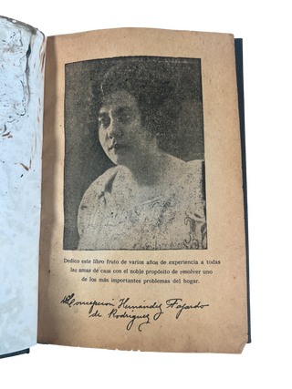 Rare Female Authored Yucatan Cookbooks Cocina y Reposter&iacute;a Pr&aacute;ctica in Two Volumes, 1930s