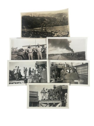 Korean War Military Integration and Humanitarian Transport Aboard USS Marine Lynx Photographic Archive, Early 1950s