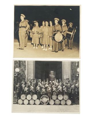 WWI Era Women's Military Drum Corps, Red Cross Relief, and Auxiliary Parades, Photo Archive, 1918-20s