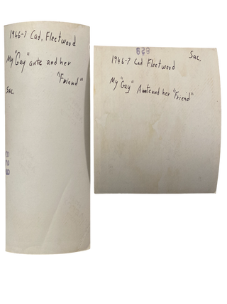 Mid Century Lesbian Couples Photo Archive, Including Direct Annotations Acknowledging a Queer Relationship, 1946-50
