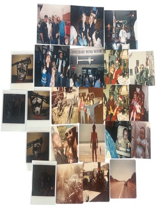 Item #23086 Southern California Motorcycle Bikers Club Networks: Photo Archive of 73 Photographs...