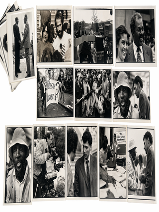 "No Nukes" Rally Responds to Three Mile Island Professional Photo Archive in Washington D.C.,1979