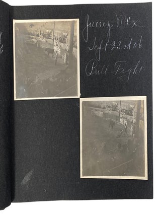 Turn of the Century Texas-Mexico Border and Southwest Vernacular Photo Album Featuring 81 photographs of life in El Paso, Juárez, and New Mexico, 1905-1906