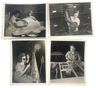 Women’s Labor on the Wartime Home Front: Group Portraits of Factory Workers, c. World War II