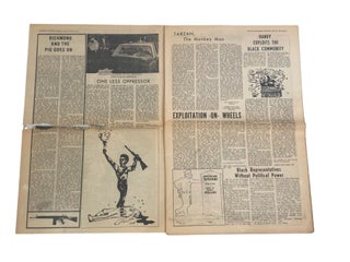 Black Power and State Violence Covered in The Black Panther Newspaper, 1970 Issue on U.S. Imperialism, Black Politicians, and Black Panther Persecution