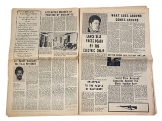 Black Power and State Violence Covered in The Black Panther Newspaper, 1970 Issue on U.S. Imperialism, Black Politicians, and Black Panther Persecution