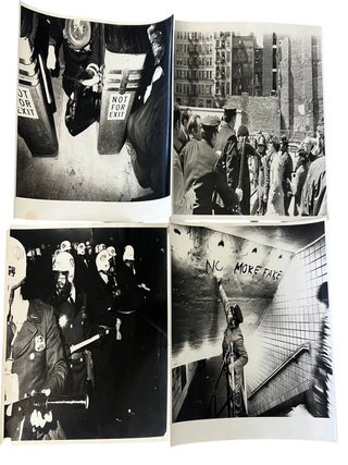 Police Batons, Broken Turnstiles, and Strike Demonstrations: Urban Protest and Crowd Control in New York City and Washington, D.C., Steve Rose's Archive of 19 Large Photographs circa 1969&ndash;1971