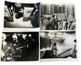 Police Batons, Broken Turnstiles, and Strike Demonstrations: Urban Protest and Crowd Control in New York City and Washington, D.C., Steve Rose's Archive of 19 Large Photographs circa 1969–1971