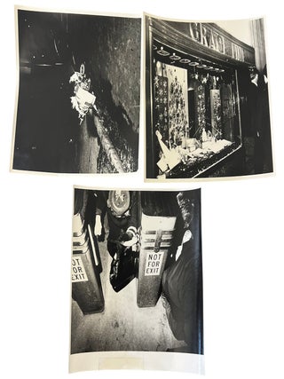 Police Batons, Broken Turnstiles, and Strike Demonstrations: Urban Protest and Crowd Control in New York City and Washington, D.C., Steve Rose's Archive of 19 Large Photographs circa 1969&ndash;1971