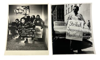 Police Batons, Broken Turnstiles, and Strike Demonstrations: Urban Protest and Crowd Control in New York City and Washington, D.C., Steve Rose's Archive of 19 Large Photographs circa 1969–1971