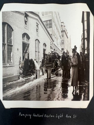 Urban Disaster Hartford Downtown Flood Archive of 32 Photographs from the Great New England Flood, March 1936