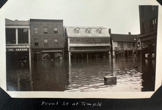 Urban Disaster Hartford Downtown Flood Archive of 32 Photographs from the Great New England Flood, March 1936
