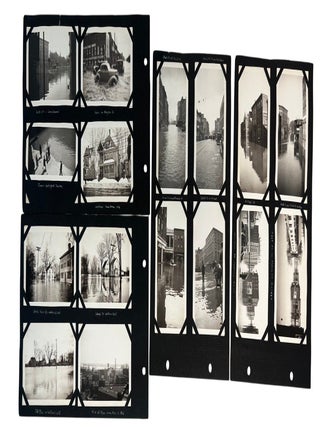 Urban Disaster Hartford Downtown Flood Archive of 32 Photographs from the Great New England Flood, March 1936
