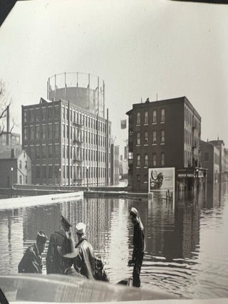 Urban Disaster Hartford Downtown Flood Archive of 32 Photographs from the Great New England Flood, March 1936