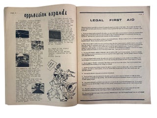 Black Panther Party Southern California Chapter Newsletter "People's News Service" Reporting on Local Organizing, Police Violence, and LA Freeway Displacement