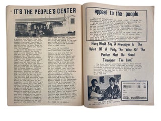 Black Panther Party Southern California Chapter Newsletter "People's News Service" Reporting on Local Organizing, Police Violence, and LA Freeway Displacement