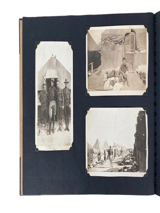 World War I U.S. Army Training at Fort Bliss, El Paso, Texas Photo Album, ca. 1918