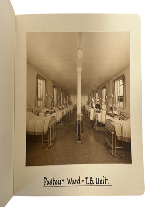 First W.W.II U.S. Army Hospital in England, University of California Hospital Transformation Into Civilian Hospital King’s Mill Hospital Photo Album, in Postwar