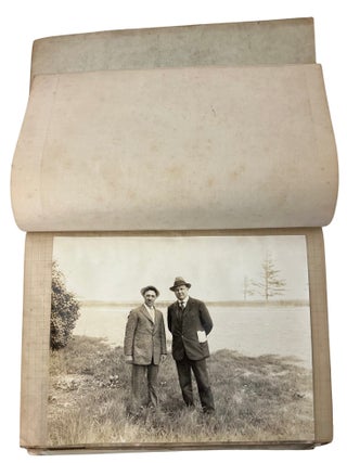 The Livingston Boiler Explosion: F.G. Daniell's Investigation Notebooks, Including 66 mounted original silver gelatin photographs alongside typed record sheets, graph-paper technical leaves, manuscript notes, and hand-drawn diagrams. 1913&ndash;1915
