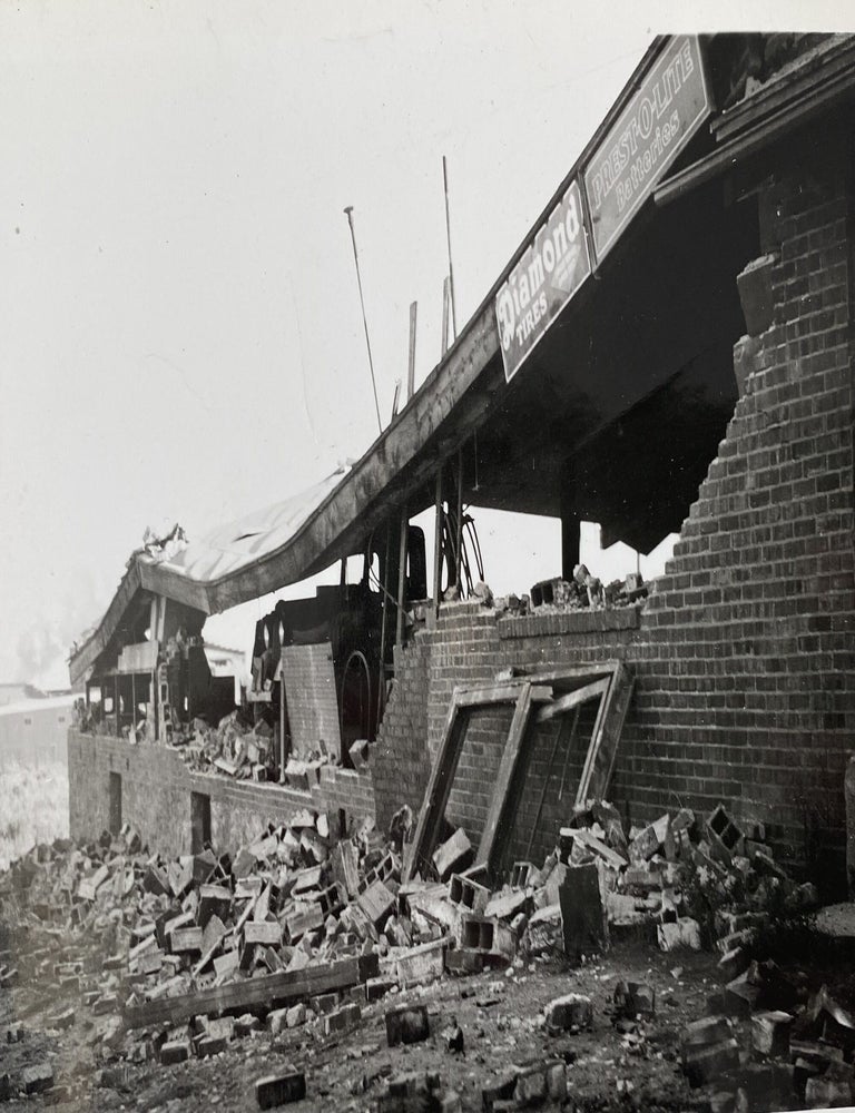Item #23271 Helena, Montana Fall 1935 Earthquake Damage and Disaster Relief Photo Archive. Helena Earthquake.