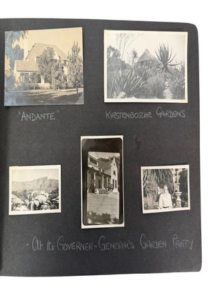 Apartheid Era South Africa and Southern Rhodesia Annotated Photo Album with 225 photographs with extensive manuscript captions by an English Physiotherapist, 1954-1955
