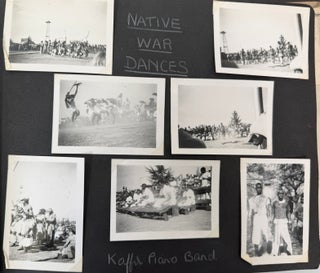 Apartheid Era South Africa and Southern Rhodesia Annotated Photo Album with 225 photographs with extensive manuscript captions by an English Physiotherapist, 1954-1955