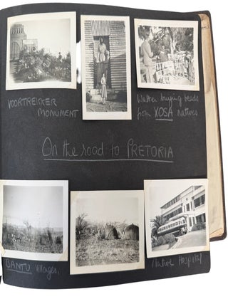 Apartheid Era South Africa and Southern Rhodesia Annotated Photo Album with 225 photographs with extensive manuscript captions by an English Physiotherapist, 1954-1955