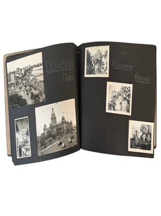 Apartheid Era South Africa and Southern Rhodesia Annotated Photo Album with 225 photographs with extensive manuscript captions by an English Physiotherapist, 1954-1955