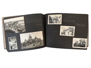 Apartheid Era South Africa and Southern Rhodesia Annotated Photo Album with 225 photographs with extensive manuscript captions by an English Physiotherapist, 1954-1955