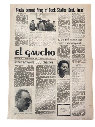 UCSB Student Activist Newspaper "El Gaucho" Archive Covering Anti-Vietnam Protests, Black Studies, and Angela Davis, 1969