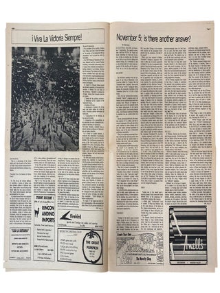 UCSD Student Activist Newspaper "Indicator" Archive Covering Eldridge Cleaver, Repression in Mexico City, Anti-Vietnam Protests, and Black Studies, 1968