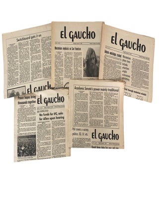 UCSB Student Activist Newspaper "El Gaucho" Archive Covering Leftist Activism, El Gaucho, UCSB.