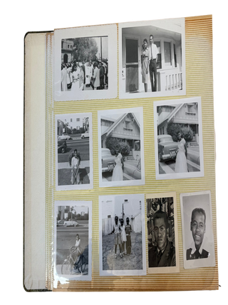 Pre-Civil Rights African American Female Education and Military Family Life, Photo Album of 151 Photos, Los Angeles, 1950s-60s