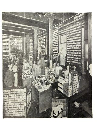 Women's Labor in Bookbinding Manufacturing, Captioned Photo Archive, 1900s-10s