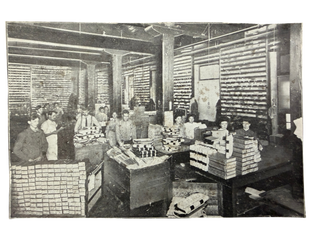 Women's Labor in Bookbinding Manufacturing, Captioned Photo Archive, 1900s-10s