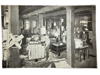 Women's Labor in Bookbinding Manufacturing, Captioned Photo Archive, 1900s-10s