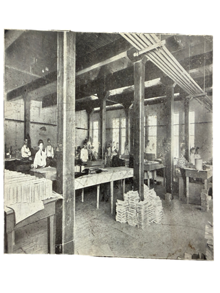 Women's Labor in Bookbinding Manufacturing, Captioned Photo Archive, 1900s-10s