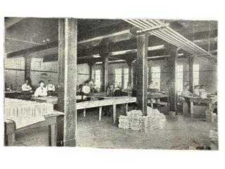 Women's Labor in Bookbinding Manufacturing, Captioned Photo Archive, 1900s-10s