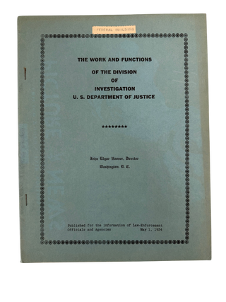 Building the Fingerprint State: American and British Forensic Policing Manuals, 1934 to 1942 1930s-40s