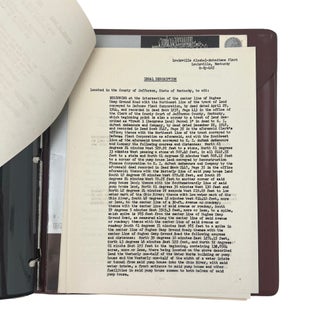 Rubbertown Synthetic Rubber Plant Archive Documenting the Postwar Privatization of a Federal Butadiene Facility, 1959–1960
