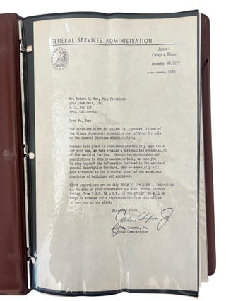 Rubbertown Synthetic Rubber Plant Archive Documenting the Postwar Privatization of a Federal Butadiene Facility, 1959&ndash;1960