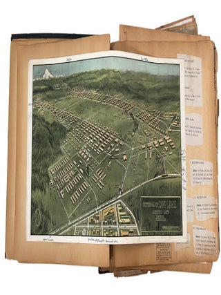 Artillery Officer in World War I: scrapbook album of Documents, Photographs, Maps, Theater Programs, and Battlefield Ephemera, 1917-1926