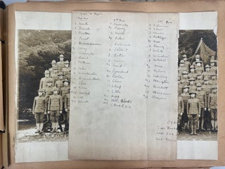 Artillery Officer in World War I: scrapbook album of Documents, Photographs, Maps, Theater Programs, and Battlefield Ephemera, 1917-1926
