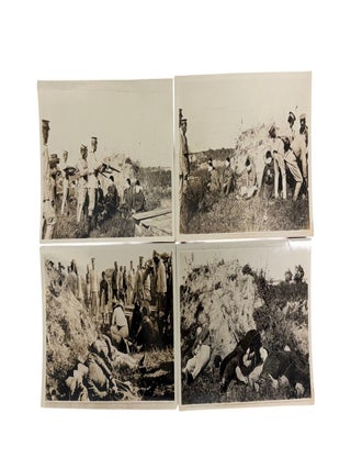 Japanese Military Execution in Occupied Manchuria after Manchukuo: Blindfolded Chinese Prisoners and Field Execution