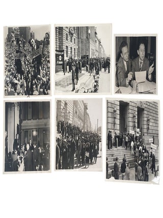 Workers Alliance and WPA Protest Photo Archive, Collective Bargaining Action by Unemployed. Workers Alliance, New Deal.