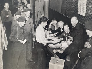 United Auto Worker Strikes and Labor Organizing at Ford's River Rouge Plant in Dearborn Michigan Press Photo Archive, 1941-53