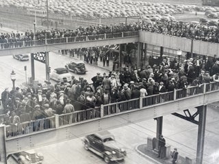 United Auto Worker Strikes and Labor Organizing at Ford's River Rouge Plant in Dearborn Michigan Press Photo Archive, 1941-53