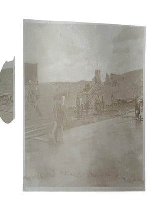First Haydite Plant Construction and Operation, Wyoming, the Manufacture of Stephen Hayde's Patented Technology During Oil Production Peak, Photo Album of 91 Photographs, 1922-1924