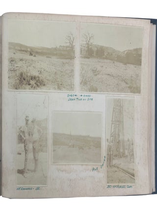 First Haydite Plant Construction and Operation, Wyoming, the Manufacture of Stephen Hayde's Patented Technology During Oil Production Peak, Photo Album of 91 Photographs, 1922-1924